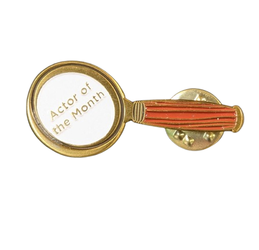 Actor of the Month Pin