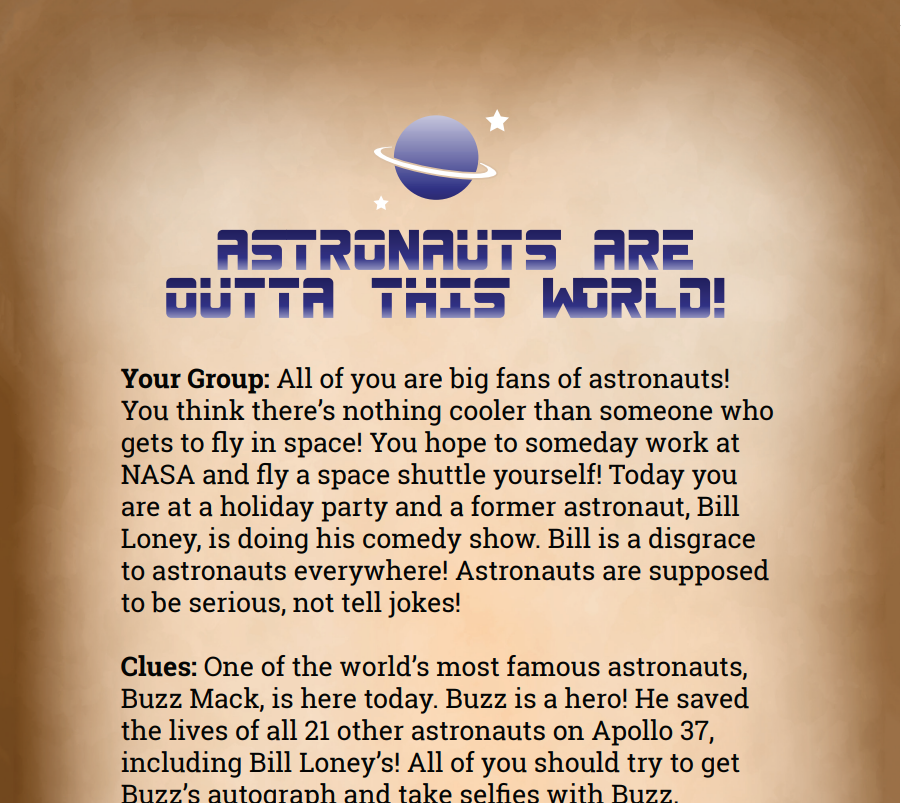 Astronauts Are Outta This World Binder Pages (MWC)