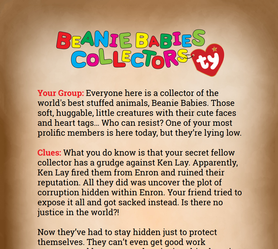 Beanie Babies Collectors Binder Pages