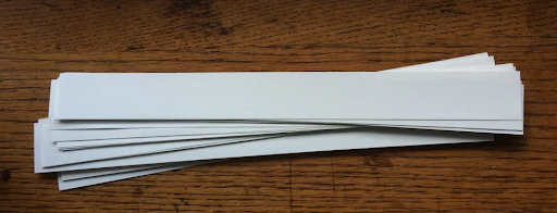 Blank Slips of Paper (100-Pack)
