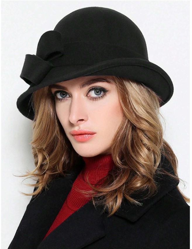 Black Cloche