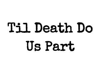 Costume Kit Tag: Til Death Do Us Part