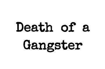 Costume Kit Tag: Death of a Gangster