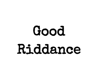 Costume Kit Tag: Good Riddance
