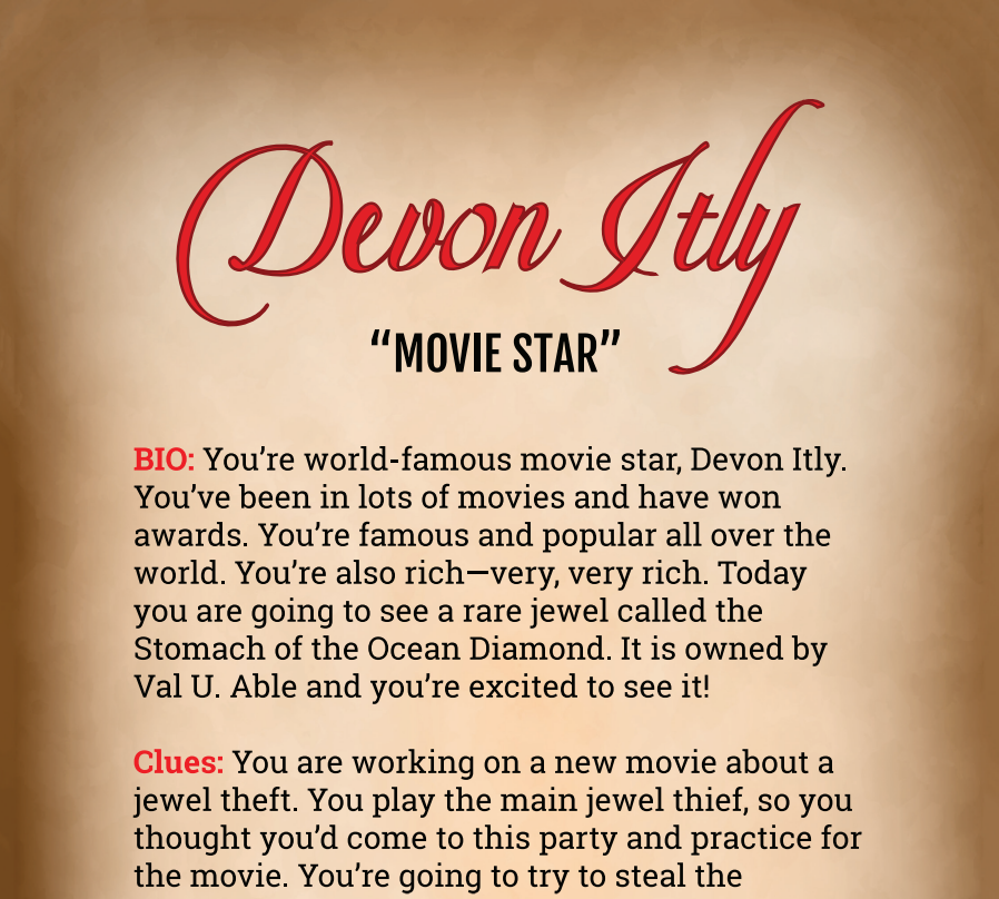 Devon Itly Binder Pages