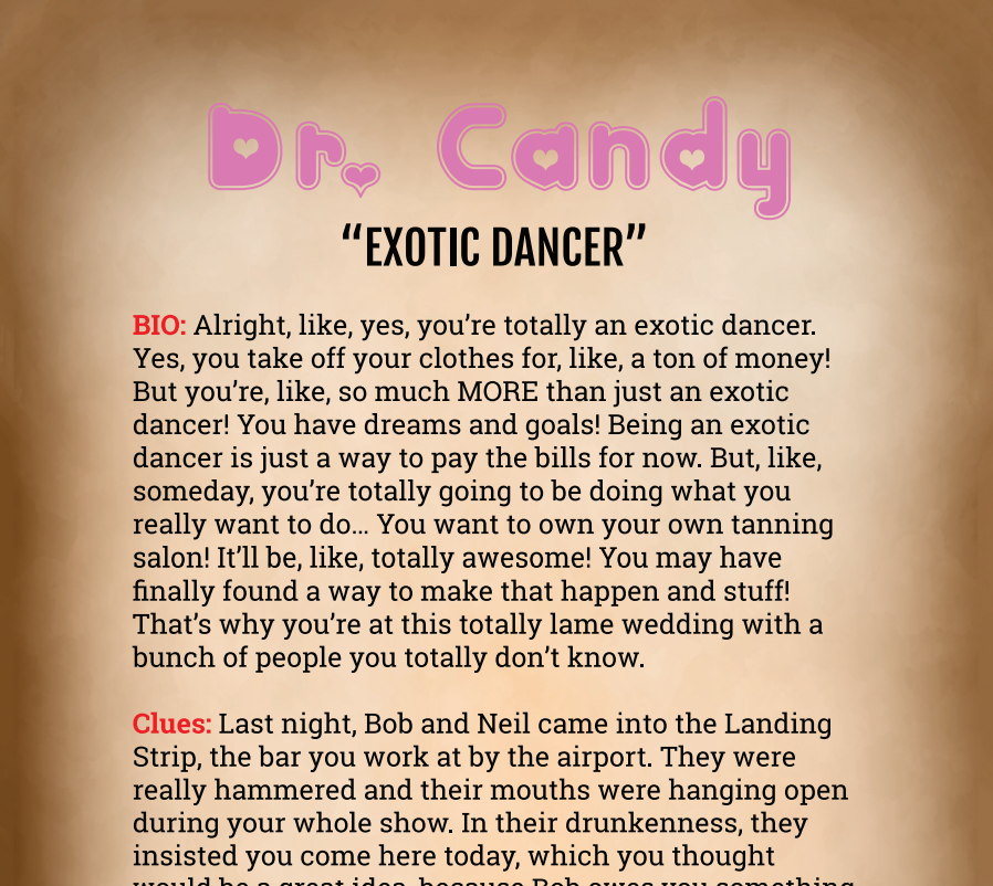 Dr. Candy Binder Pages