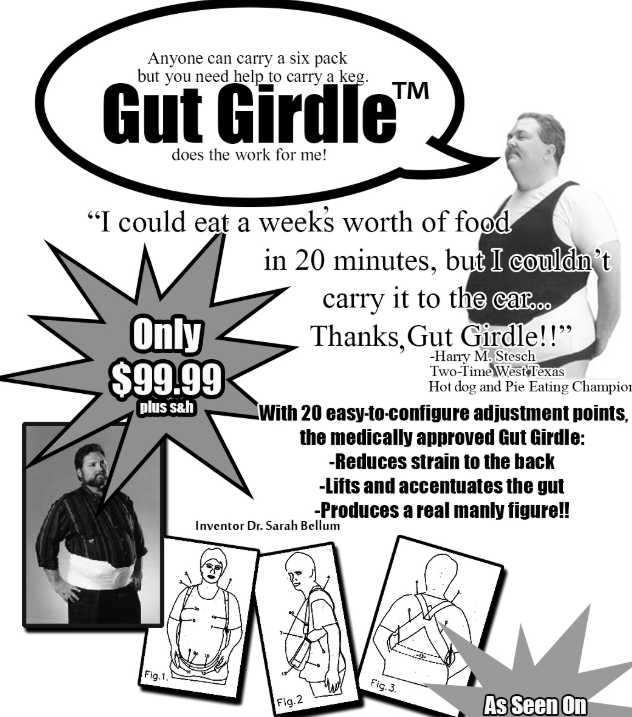 Gut Girdle Ad