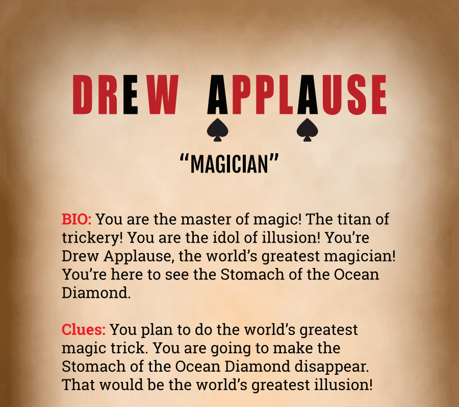 Drew Applause Binder Pages