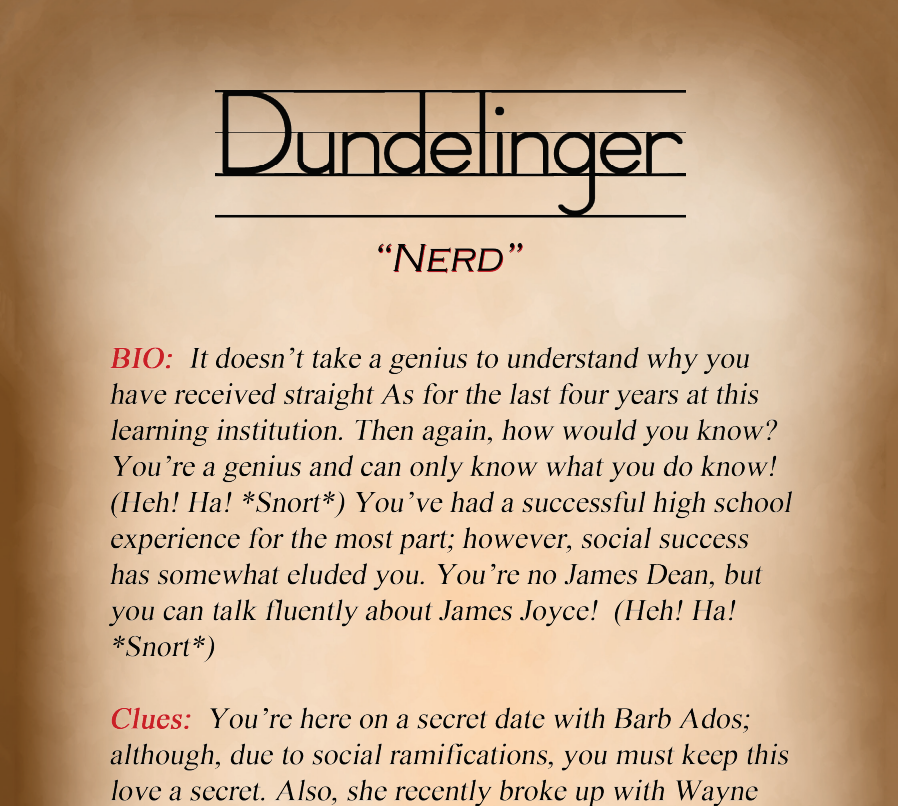 Dundelinger Binder Pages