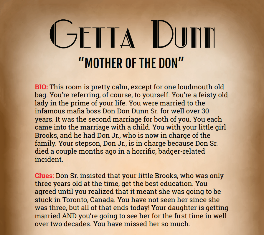 Getta Dunn Binder Pages