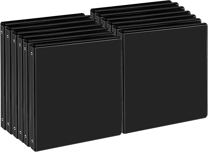 0.5 inch Binder (12-Pack)
