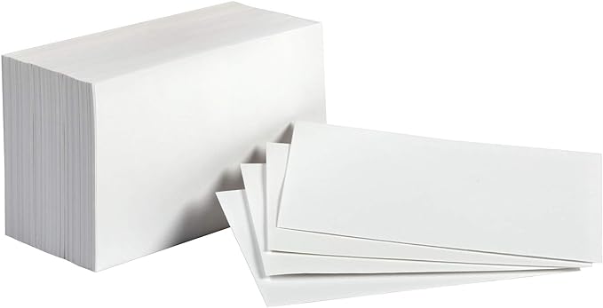 Index Cards (100-Pack)