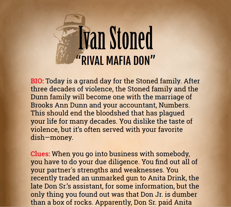 Ivan Stoned Binder Pages