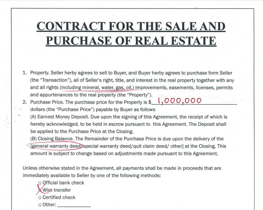 Land Contract Clue - Redacted