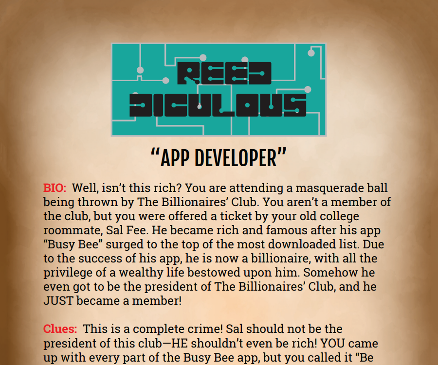 Reed Diculous Binder Pages