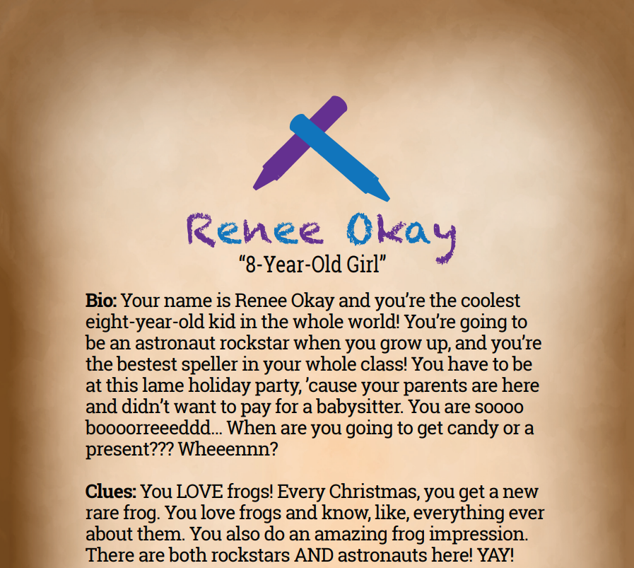 Renee Okay Binder Pages