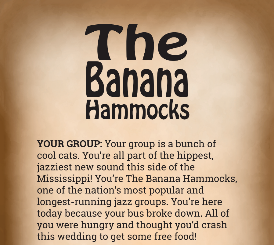 The Banana Hammocks Binder Pages (TD)
