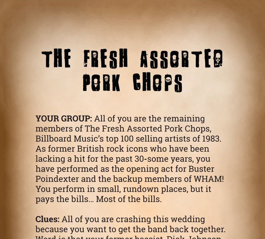 The Fresh Assorted Pork Chops Binder Pages