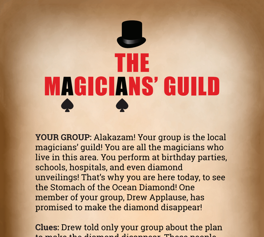 Magician's Guild Binder Pages