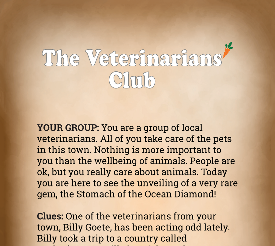 Veterinarians Club Binder Pages