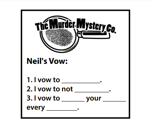 Til Death Do Us Part Ballots (100-Pack)