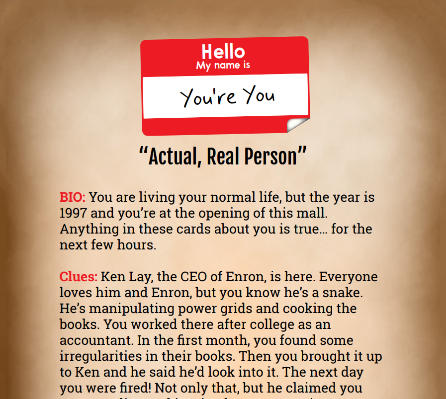 You're You Binder Pages